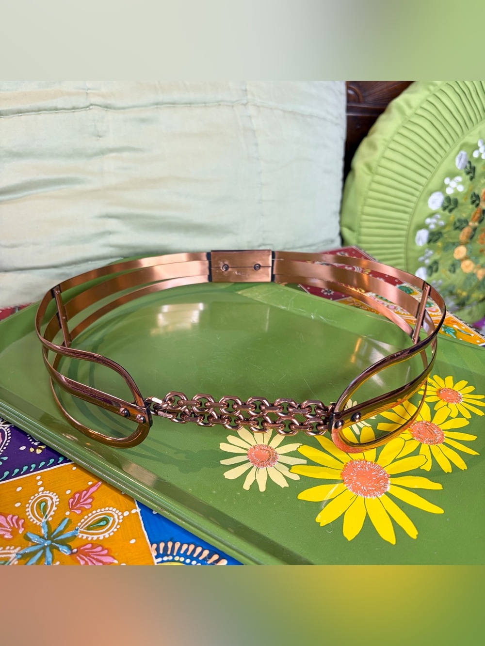 Renoir Copper Waist Belt